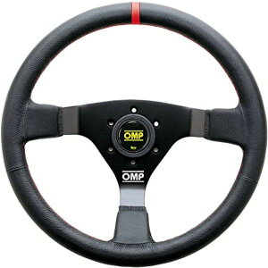 �yUSA�݌ɂ���z OMP WRC Steering Wheel Black/Red Leather ompOD0-1980-073 JP�X