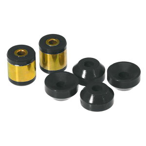 �yUSA�݌ɂ���z Prothane 96-00 Honda Civic Upper/Lower Rear Shock Bushing - Black pro8-904-BL JP�X