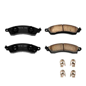�yUSA�݌ɂ���z Power Stop 87-92 Chevrolet Camaro Front Z17 Evolution Ceramic Brake Pads w/Hardware psb17-412 JP�X