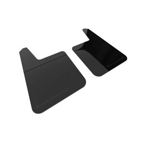 �yUSA�݌ɂ���z Rally Armor Universal Black UR Plus Mud Flap w/ Metallic Black Logo - Pair ralMF20-URP-BLK-MBK-LRT JP�X