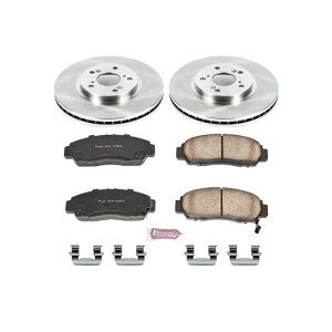 �yUSA�݌ɂ���z Power Stop 11-14 Acura TSX Front Autospecialty Brake Kit psbKOE5392 JP�X
