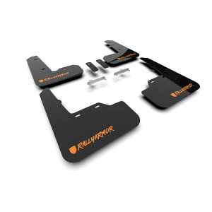 �yUSA�݌ɂ���z Rally Armor 22-25 Subaru WRX Black UR Mud Flap Altered Font Orange Logo ralMF92-UR-BLK/OR-X JP�X