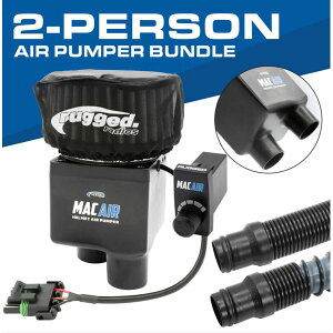 �yUSA�݌ɂ���z Rugged Radios MAC Air 2-Person Helmet Air Pumper (Bundle) rgdMAC-2P-KIT JP�X
