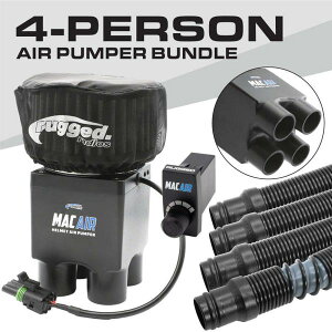 �yUSA�݌ɂ���z Rugged Radios MAC Air 4-Person Helmet Air Pumper (Bundle) rgdMAC-4P-KIT JP�X