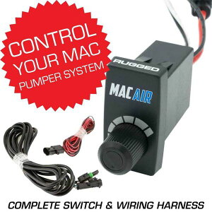 �yUSA�݌ɂ���z Rugged Radios Rocker Switch VSC for MAC Helmet Air Pumper - Complete Switch & Wiring Harness rgdMAC-VSC-RS JP�X