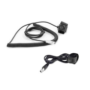 �yUSA�݌ɂ���z Rugged Radios Velcro Mount Push to Talk (PTT) Buttons for Intercoms Driver PTT- Coil Cord rgdPTT-VM2-CCXL JP�X