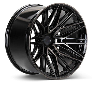�yUSA�݌ɂ���z Vossen HF6-5 22x10 / 6x139.7 / ET-18 / Super Deep Face / 106.1 - TGB - TINTED - Gloss Black Wheel vosHF65-2G27 JP�X