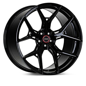 �yUSA�݌ɂ���z Vossen HF-5 20x12 / 5x120.65 / ET48 / Super Deep / 70.3 CB - Gloss Black Wheel vosHF5-0C01 JP�X