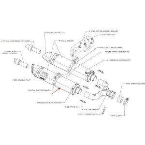AN|rb` AKRAPOVIC yATCT[ D-TYPE E1dl E 08N-09N AvA DORSODURO `^ M-HD00202T/2 JPX