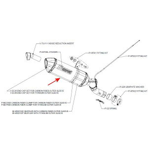 AN|rb` AKRAPOVIC yATCT[ R-TYPE E1dl 10N VFR1200F `^ (nC}Eg) M-HR02102T/1 JPX