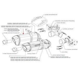 AN|rb` AKRAPOVIC yATCT[ Z-TYPE  08N-09N hDJeB X^[ M1100SAM696 J[{ M-Z03702CL JPX