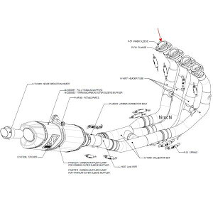 AN|rb` AKRAPOVIC tWCi[X[u 06N-07N YZF-R6 P-57 JPX