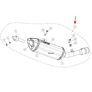 AN|rb` AKRAPOVIC yATCT[ [VOC Z-TYPE E1dl 14Nȍ~ YZF-R125AMT-125 `^ M-HZ05902T JPX