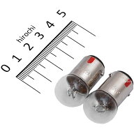 【メーカー在庫あり】 M&H マツシマ 口金ダブル球 12V23/8W ウインカー/ポジション球 (クリア) (2個入り)…