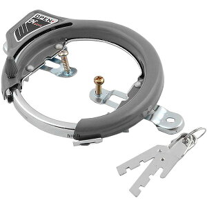 【メーカー在庫あり】 NBS バイクパーツセンター 自転車 リング錠 スタンダード グレー 350110 JP店