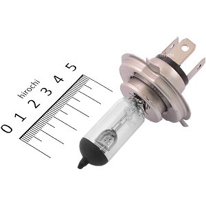 【メーカー在庫あり】 キタコ ヘッドライトバルブ H-4 12V35/35W クリア ハロゲン球 806-0000003 JP店