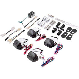 �|�b�V�� POSH LED ZR�E�C���J�[�Z�b�g �N���X�^���^�C�v 04�N-08�N ZRX1200R�AZRX400 �N���[��/�X���[�N 071667 JP�X
