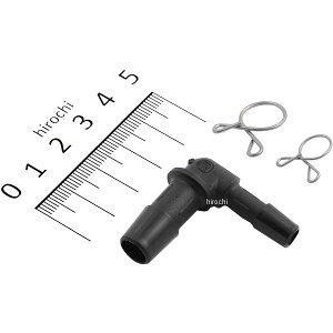 �y���[�J�[�݌ɂ���z �L�W�} �z�[�X�ϊ��R�l�N�^�[ �ėp L�^ �� 6mm��9-10mm 1�� 105-16008 JP�X