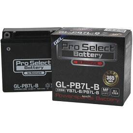 プロセレクト PROSELECT バイク用 バッテリー ジェルタイプ GL-PB7L-B YB7L-B互換 (液入り充電済み) PSB122 JP店