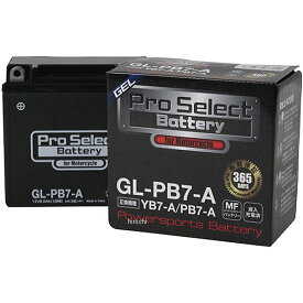 プロセレクト PROSELECT バイク用 バッテリー ジェルタイプ GL-PB7-A YB7-A互換 (液入り充電済み) PSB123 JP店