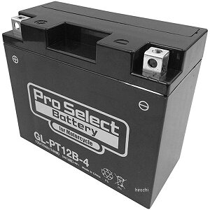 【メーカー在庫あり】 プロセレクト PROSELECT バイク用 バッテリー ジェルタイプ GL-PT12B-4 YT12B-BS/GT12B-4互換 (液入り充電済み) PSB118 JP店