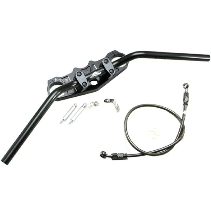 楽天市場】ハリケーン バーハンドルキット ZZR1400 黒 HBK608BSB JP店 