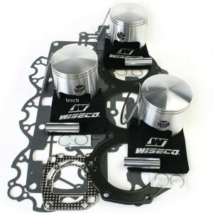 �yUSA�݌ɂ���z ���C�Z�R Wiseco 2�X�g �s�X�g�� �t���Z�b�g 97�N-99�N ���}�n GP1200 WaveRunner GP 1142cc 84.50mm +.5mm WK1313 JP�X