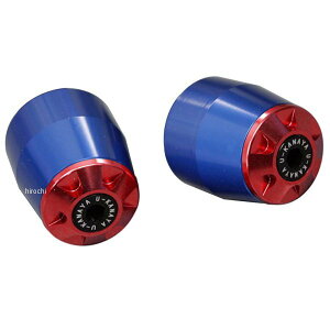 【メーカー在庫あり】 ユーカナヤ U-KANAYA アルミビレット バーエンド CB1300SF SC54 青/赤 BEBL-HO9-RD JP店