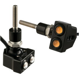 【USA在庫あり】 ジョーカーマシン Joker Machine LEDウインカー ミラーマウント ダブル球仕様 アンバー/黒 2020-1447 JP店