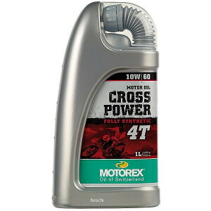 �y���[�J�[�݌ɂ���z ���g���b�N�X MOTOREX CROSS POWER 4T 10W-60 4�T�C�N���I�C�� 1L 97793 JP�X