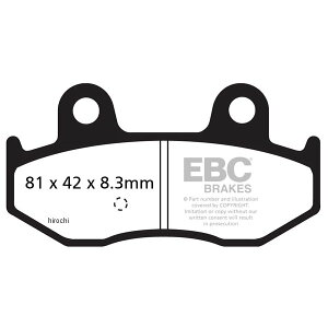 �yUSA�݌ɂ���z �C�[�r�[�V�[ EBC �X�N�[�^�[ �u���[�L�p�b�h ���A 03�N-06�N �o�[�O�}�� AN400 �V���^�[�h ebcSFA411 JP�X