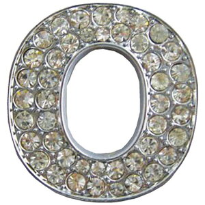 【メーカー在庫あり】 マッドマックス MAD MAX 立体クリスタルエンブレム アルファベットO オー O98-2004-O JP店