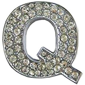 【メーカー在庫あり】 マッドマックス MAD MAX 立体クリスタルエンブレム アルファベットQ O98-2004-Q JP店