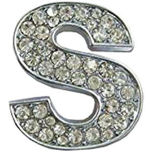 【メーカー在庫あり】 マッドマックス MAD MAX 立体クリスタルエンブレム アルファベットS O98-2004-S JP店