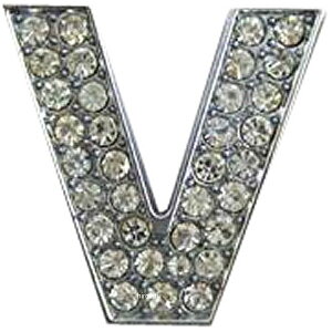 【メーカー在庫あり】 マッドマックス MAD MAX 立体クリスタルエンブレム アルファベットV O98-2004-V JP店