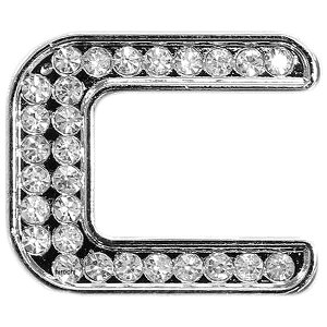 【メーカー在庫あり】 マッドマックス MAD MAX 立体クリスタルエンブレム アルファベットC シルバー O98-2007-C JP店