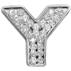 【メーカー在庫あり】 マッドマックス MAD MAX 立体クリスタルエンブレム アルファベットY シルバー O98-2007-Y JP店