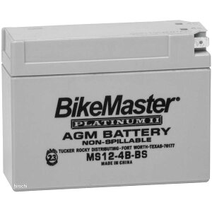 yUSA݌ɂz oCN}X^[ BikeMaster AGM obe[ YTX4B-BS݊ bkm780749 JPX