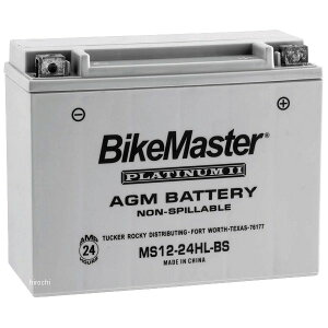 【USA在庫あり】 バイクマスター BikeMaster AGM バッテリー YTX24HL-BS互換 bkm780765 JP店