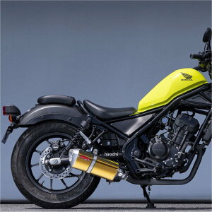 ヤマモトレーシング スリップオンマフラー 17年以降 レブル250 TYPE-SA 触媒付き ゴールド/チタン 10267-01SAG JP店