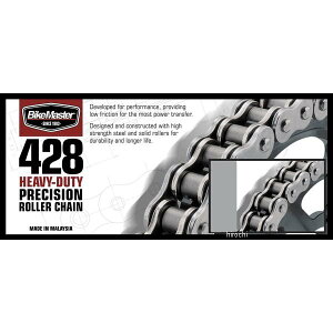 �yUSA�݌ɂ���z �o�C�N�}�X�^�[ BikeMaster �`�F�[�� 428H �w�r�[�f���[�e�B�[ �i�`������ 120L �N���b�v bkm197620 JP�X