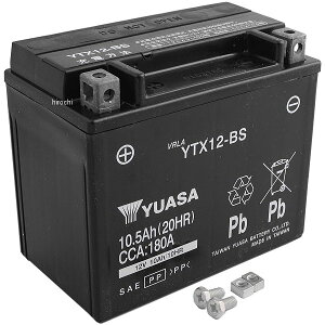 【メーカー在庫あり】 台湾ユアサバッテリー 12V FTX12-BS互換 YTX12-BS JP店