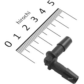 【メーカー在庫あり】 キジマ ホースコネクター 汎用 L型 黒 6mm-7mm 1個 105-16004 JP店