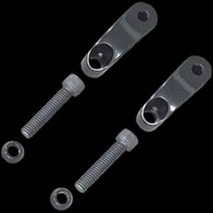 【メーカー在庫あり】 ネオファクトリー 8mmスタッド ウインカーステー キット 黒 39mmフォーク用 左右ペア 016550 JP店