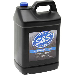 �yUSA�݌ɂ���z S&S�T�C�N�� S&S Cycle 100%���w�����I�C�� 20W50 2.5�K����(9.4L) 3601-0408 JP�X