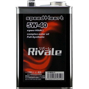 �X�s�[�h�n�[�g speedHeart 4ST �G���W���I�C�� ���o�[�� spec-15A2 5W-40 1L SH-RB0540-01 JP�X