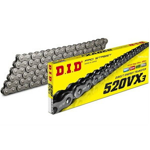 DID 大同工業 チェーン 520VX3 VXシリーズ Xリング スチール 150L カシメ 4525516317863 JP店