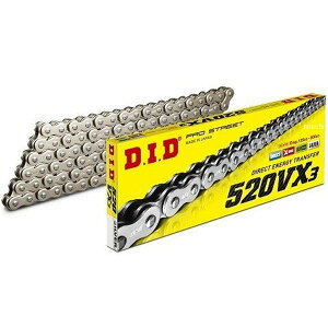 DID �哯�H�� �`�F�[�� 520VX3 VX�V���[�Y X�����O �V���o�[ 102L �N���b�v 4525516324168 JP�X