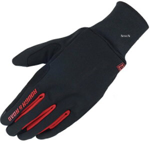 【メーカー在庫あり】 ラフ&ロード 秋冬モデル ウインドガードグローブ HCI 黒/赤 Mサイズ RR8650BK/RD2 JP店