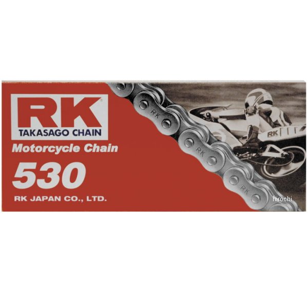 18-0093 530X114 アールケー RK Racing Chain  530 X 114 RK-M スタンダード チェーン 180093 JP
